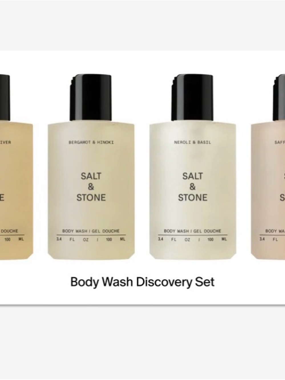 SALT & STONE - BODY WASH DISCOVERY SET